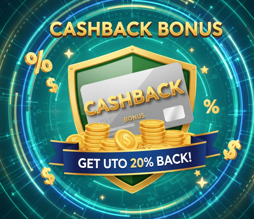 Casinia Cashback Bonus