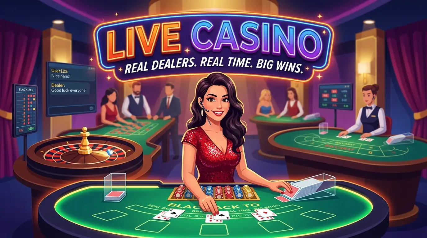 Casinia Live Spiele